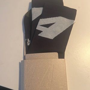 Maap black and gray women's cycling socks, brand new, size SM